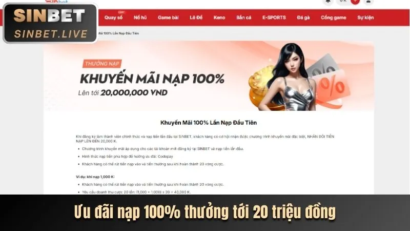 Các phương thức gửi tiền tại conga6789 nhà cái